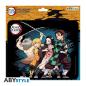 Preview: DEMON SLAYER - Flexibles Mauspad "Gruppe"  Die Dämonentöter sind da! Tanjiro und seine Freunde auf diesem Demon Slayer mousepad!